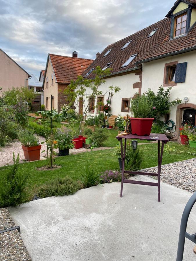 Le Nid De Cigognes Hotel Hengwiller Екстериор снимка