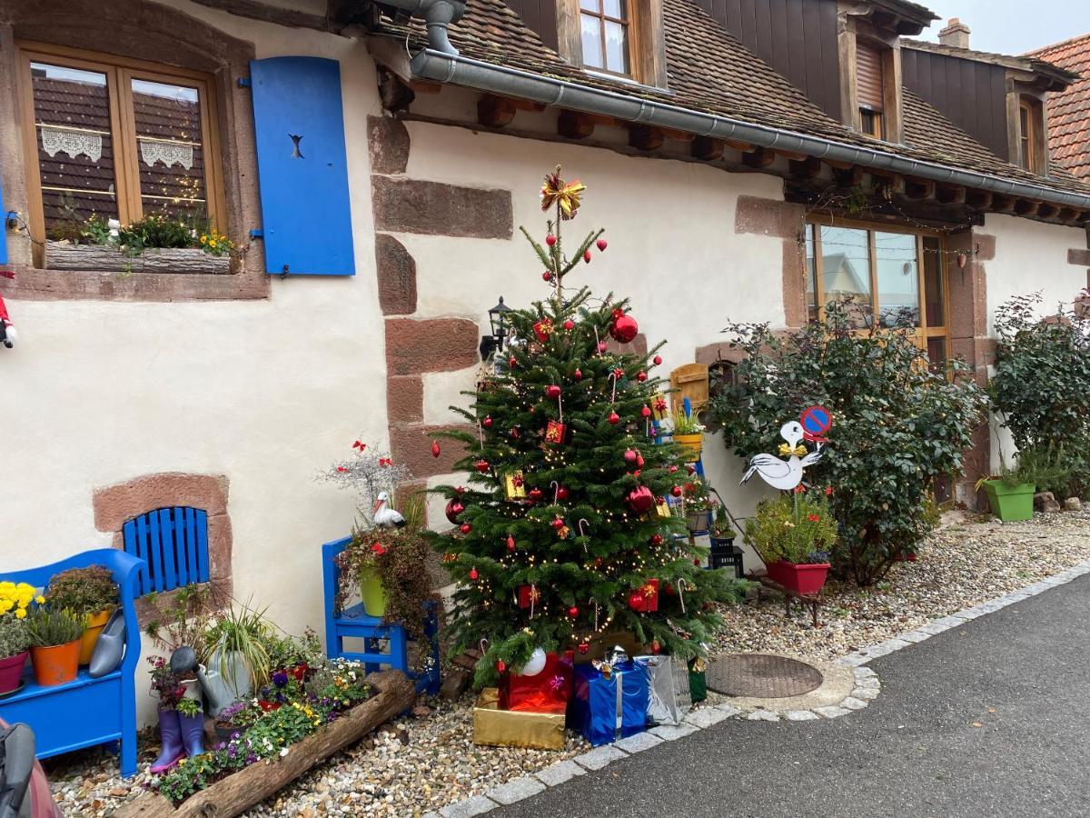 Le Nid De Cigognes Hotel Hengwiller Екстериор снимка